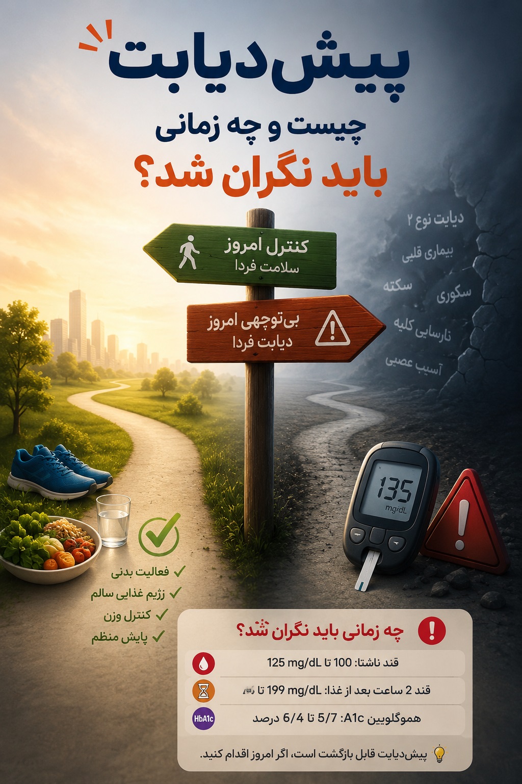 پیش‌دیابت چیست و چه زمانی باید نگران شد؟